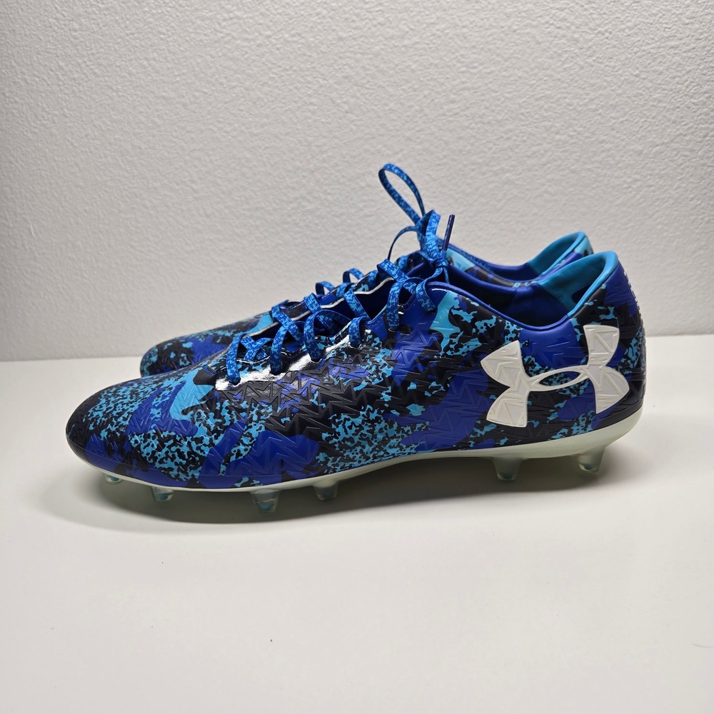 Under Armour Clutchfit Force‎ 3.0 Le FG Soccer Cleats in Midnight Navy - Size 13 - Picture 3 of 8